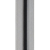 #5 Matte Black Metallic Nylon Coil Continuous Zipper Roll