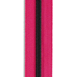 #5 Matte Black Metallic Nylon Coil Continuous Zipper Roll