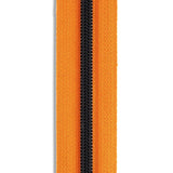 #5 Matte Black Metallic Nylon Coil Continuous Zipper Roll
