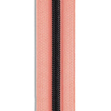 #5 Matte Black Metallic Nylon Coil Continuous Zipper Roll