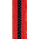 #5 Matte Black Metallic Nylon Coil Continuous Zipper Roll