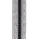 #5 Matte Black Metallic Nylon Coil Continuous Zipper Roll