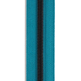 #5 Matte Black Metallic Nylon Coil Continuous Zipper Roll
