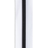 #5 Matte Black Metallic Nylon Coil Continuous Zipper Roll