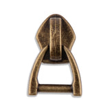 #5 Metallic Nylon D-Ring Attachment Zipper Sliders