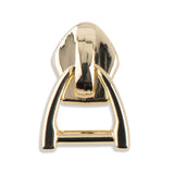 #5 Metallic Nylon D-Ring Attachment Zipper Sliders