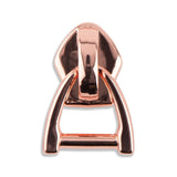 #5 Metallic Nylon D-Ring Attachment Zipper Sliders