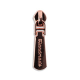 #5 Metallic Nylon Handmade Zipper Pulls