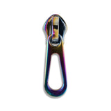 #5 Metallic Nylon Open Teardrop Zipper Pulls