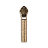 #5 Metallic Nylon Rounded Bar Zipper Pulls