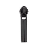 #5 Metallic Nylon Rounded Bar Zipper Pulls