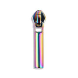 #5 Metallic Nylon Rounded Bar Zipper Pulls