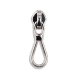 #5 Metallic Nylon Rope Zipper Pulls