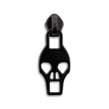 #5 Metallic Nylon Skull Zipper Pulls