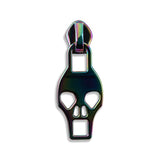 #5 Metallic Nylon Skull Zipper Pulls
