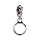 #5 Metallic Nylon Standard Ring Zipper Pulls