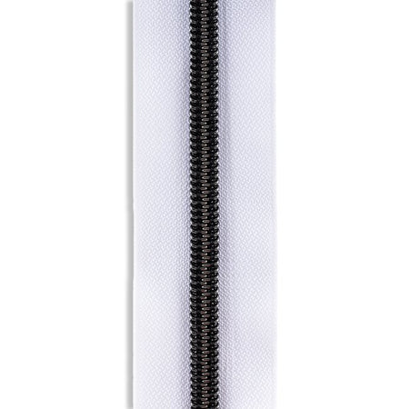 #3 Gunmetal Metallic Nylon Coil Continuous Zipper Roll