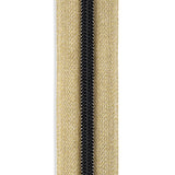 #5 Gunmetal Metallic Nylon Coil Continuous Zipper Roll