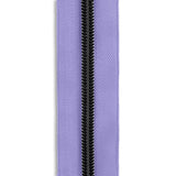 #5 Gunmetal Metallic Nylon Coil Continuous Zipper Roll