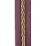 #5 Gunmetal Metallic Nylon Coil Continuous Zipper Roll