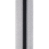 #5 Gunmetal Metallic Nylon Coil Continuous Zipper Roll