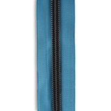 #5 Gunmetal Metallic Nylon Coil Continuous Zipper Roll