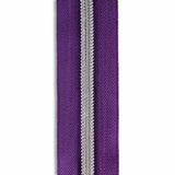 #3 Nickel Metallic Nylon Coil Continuous Zipper Roll