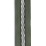 #5 Nickel Metallic Nylon Coil Continuous Zipper Roll
