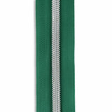 #5 Nickel Metallic Nylon Coil Continuous Zipper Roll