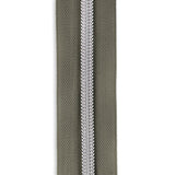 #5 Nickel Metallic Nylon Coil Continuous Zipper Roll