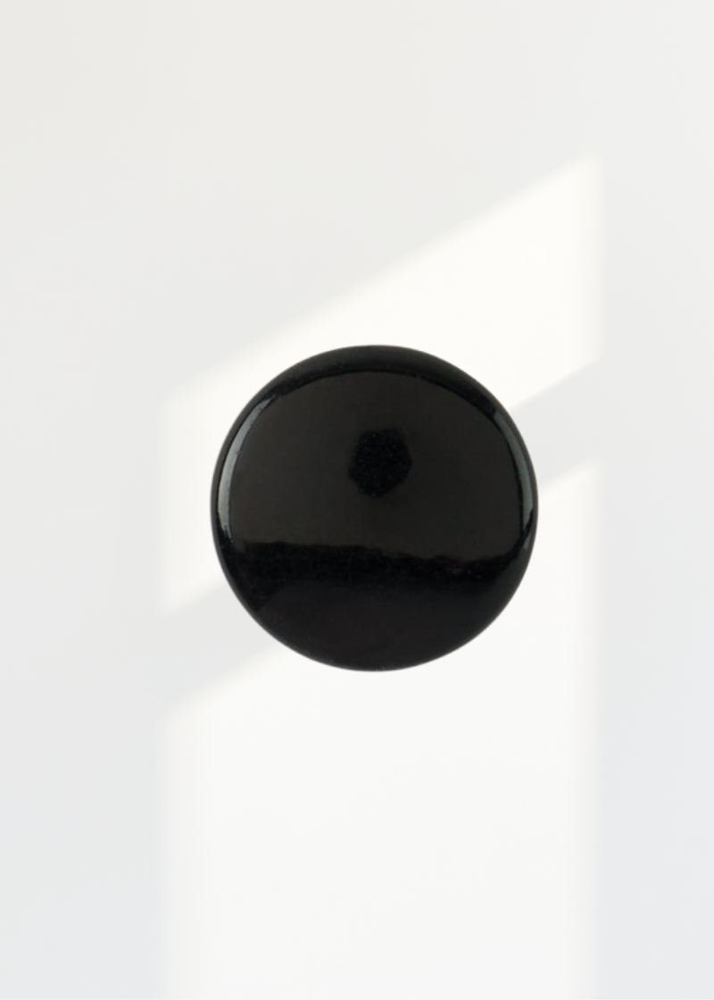Heavy-Duty Standard Ring Snaps - 20L - 12/Pack - Black