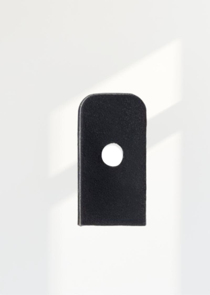 Silicone End Caps for Rigilene Boning - 24/Pack - Black