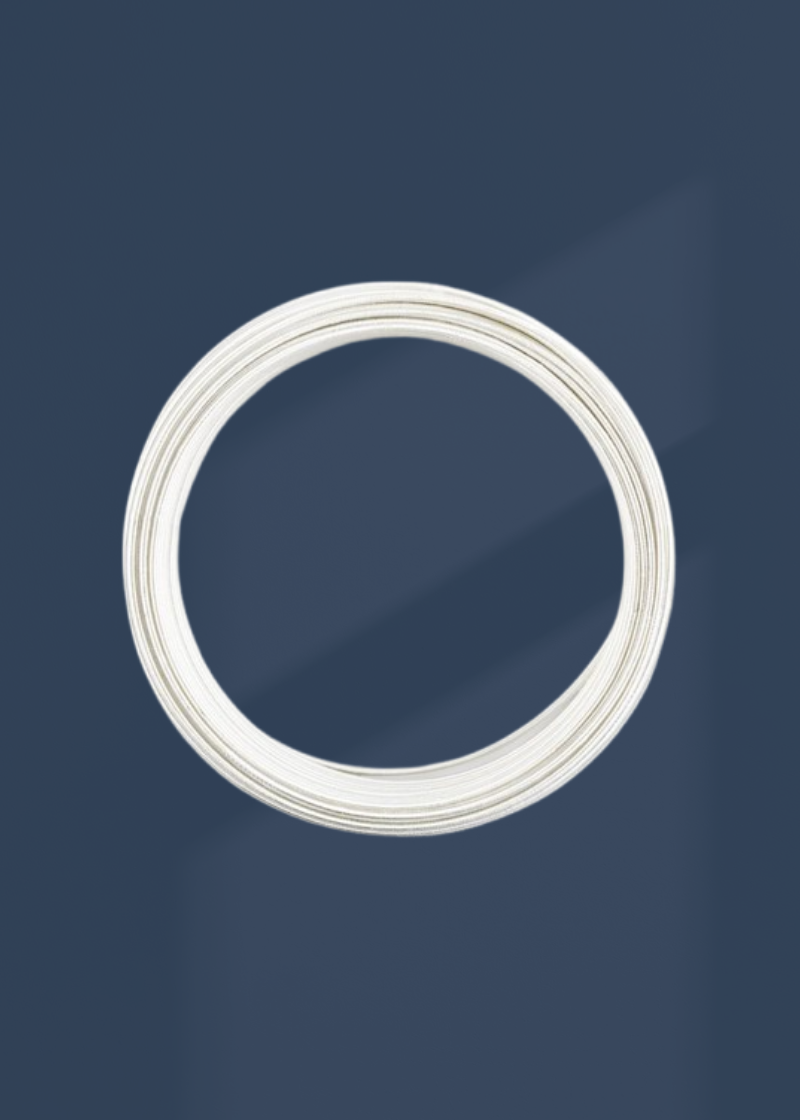 19 Gauge Millinery Wire - 20 yds. - White