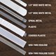 Shaping Spiral Metal Boning - 1/4" x 4"