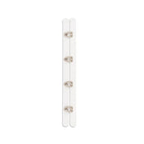 Corset Busks - 7" - 1 Set/Pack - Silver and White