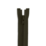 YKK #3 Molded Plastic Jacket Zipper – 10"–20"