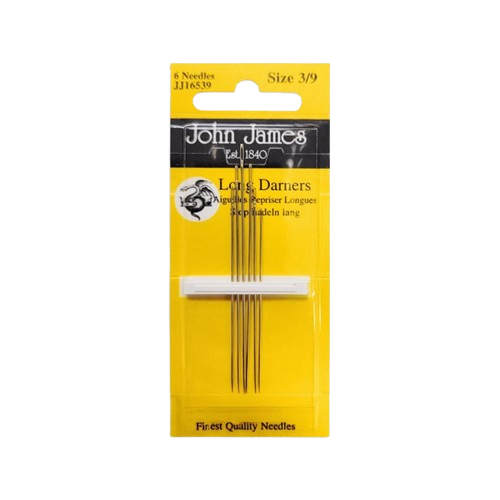 John James Long Darners Hand Needles 6/Pack
