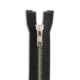 YKK #5 Nickel Jacket Zipper