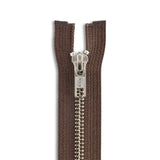 YKK #5 Nickel Jacket Zipper