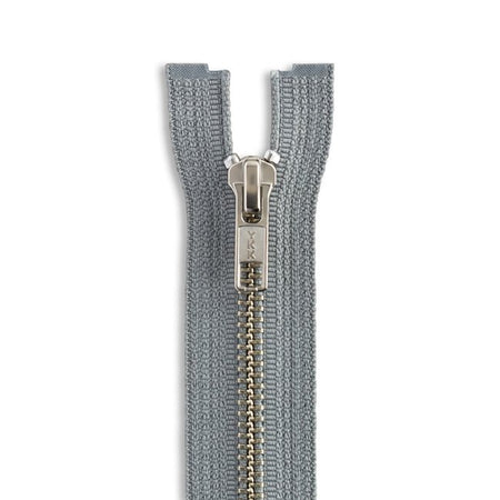 YKK #5 Nickel Jacket Zipper