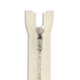 YKK #5 Nickel Jacket Zipper