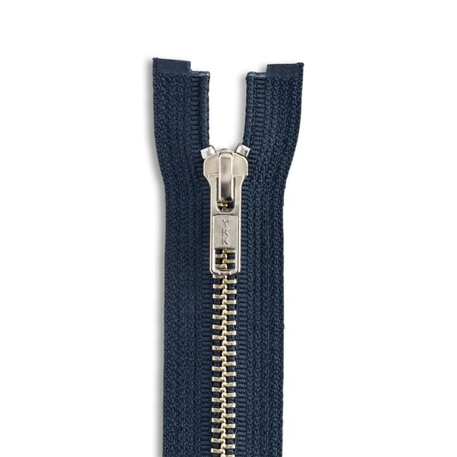 YKK #5 Nickel Jacket Zipper