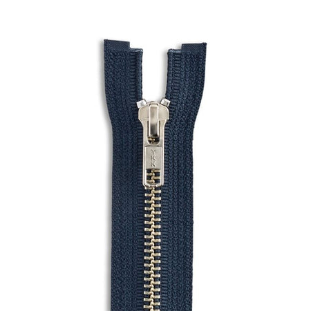 YKK #5 Nickel Jacket Zipper