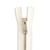 YKK #4.5 Nickel Long Pull Bag Zipper