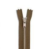 YKK #3 Nickel Pant Zipper