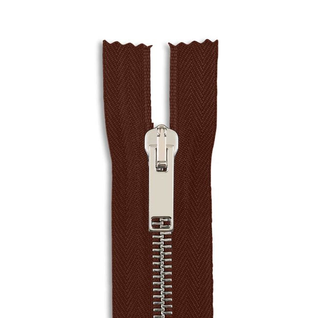 Italian Made High-Quality Finish #5 Nickel Jacket Zipper