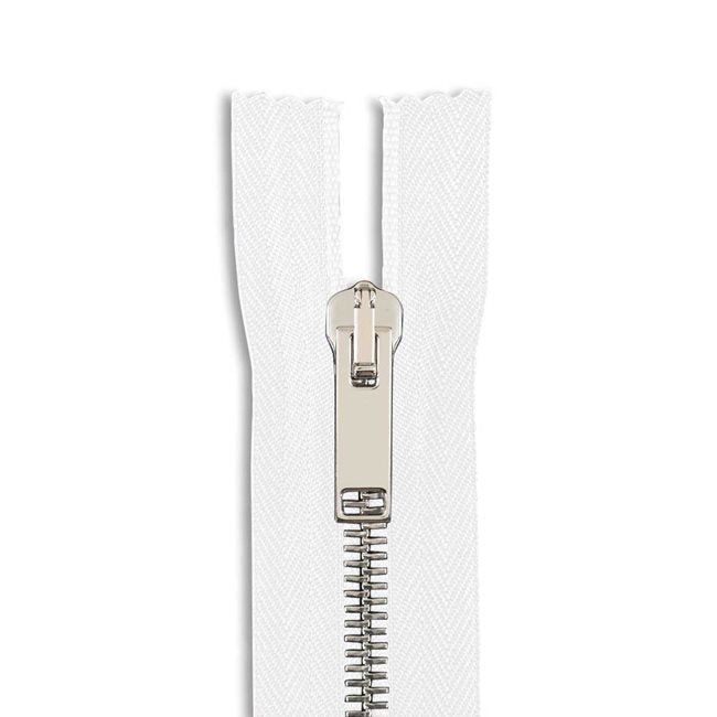 Italian Made High-Quality Finish #5 Nickel Jacket Zipper