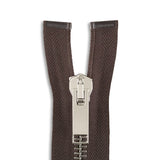 Italian Made High-Quality Finish #8 Nickel Jacket Zipper