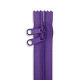 YKK #4.5 Nylon Coil Long Pull Two-Way Head-To-Head Bag Zipper