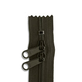 YKK #4.5 Nylon Coil Long Pull Two-Way Head-To-Head Bag Zipper